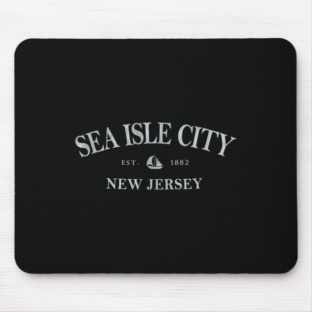 Sea Isle City New Jersey _ Sea Isle City Nj Sailbo Mouse Pad (Front)