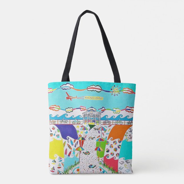 Sea Isle City Promenade Tote Bag (Back)