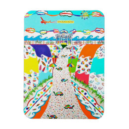 Sea Isle Promenade 3 x 4 Flexible Magnet