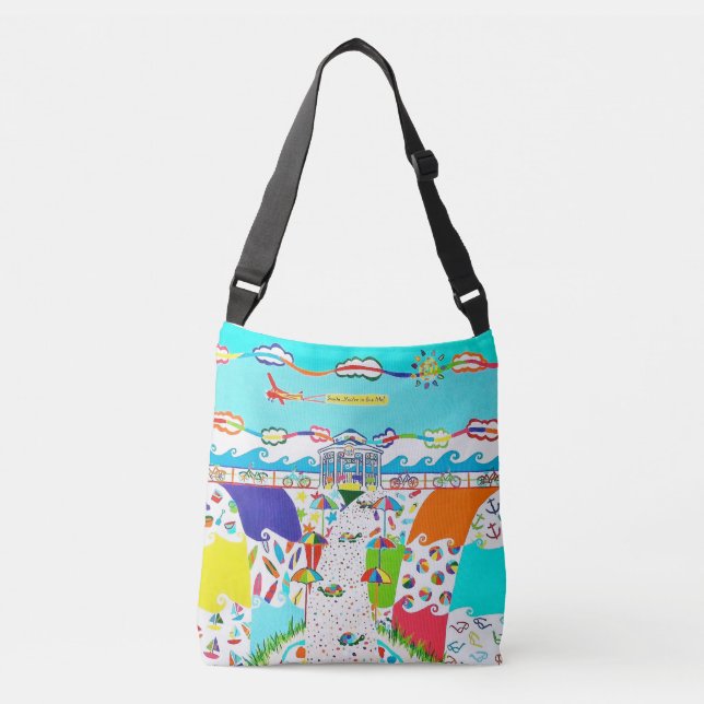Sea Isle Promenade Cross Body Bag (Front)