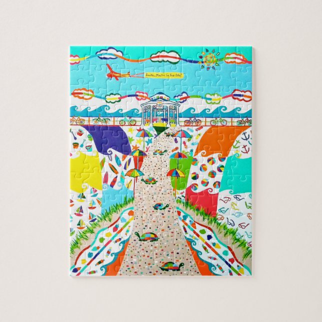 Sea Isle Promenade Puzzle (Vertical)