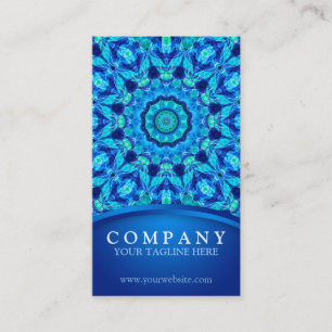 Sea Jewel Mandala Business Card