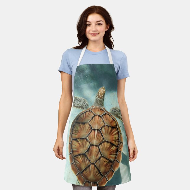 Sea Life Apron (Worn)