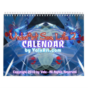 Sea-Life art calendar  by Valxart