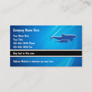 Sea Life Business Cards