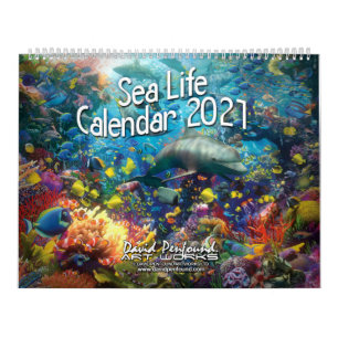 Sea Life Calendar 2021