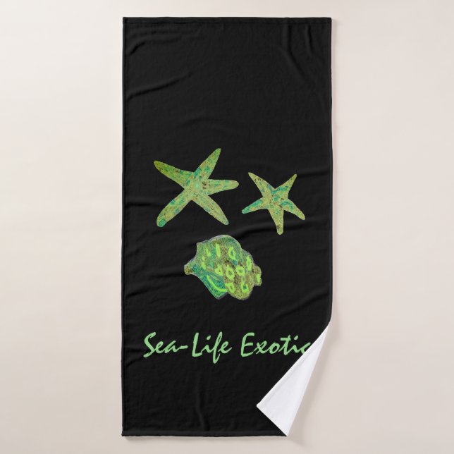 Sea-Life Exotic  Bath Towel (Bath Towel)