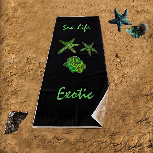 Sea-Life Exotic   Beach Towel (Creator Uploaded)