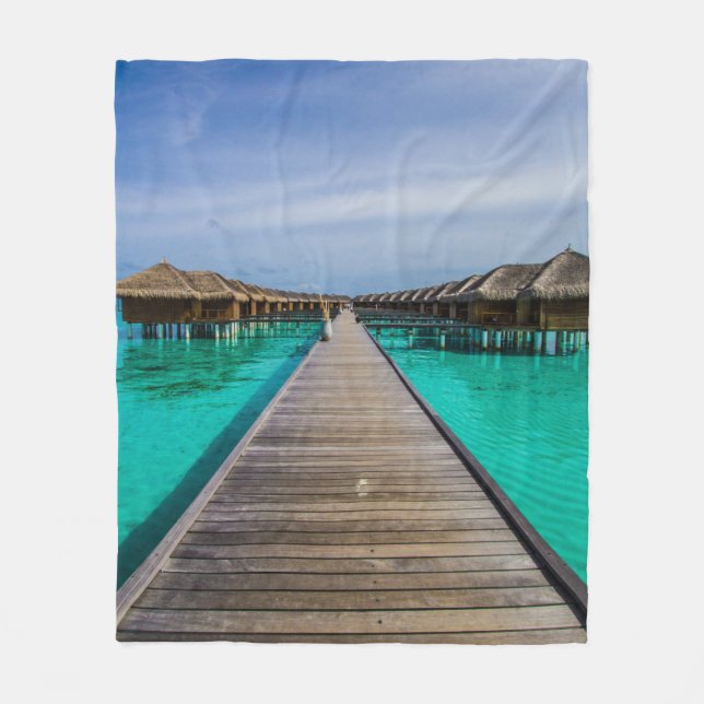 Sea Life Fleece Blanket (Front)
