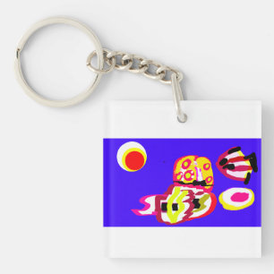 Sea life joy keychain
