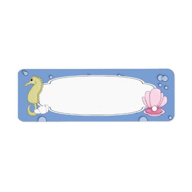 Sea Life Label (Front)