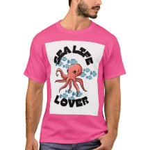 sea life lover octopus