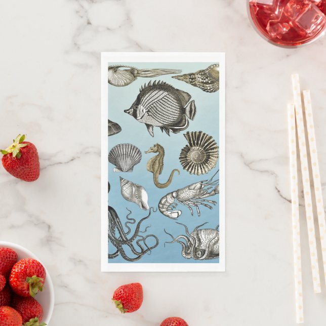 Sea Life  Napkin (Insitu)