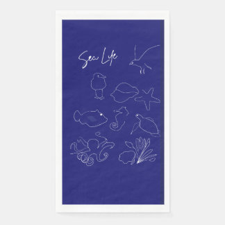 Sea life Paper Napkin