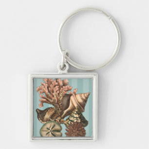 Sea Life Silhouette Keychain