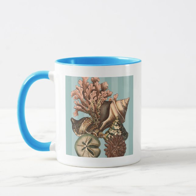 Sea Life Silhouette Mug (Left)