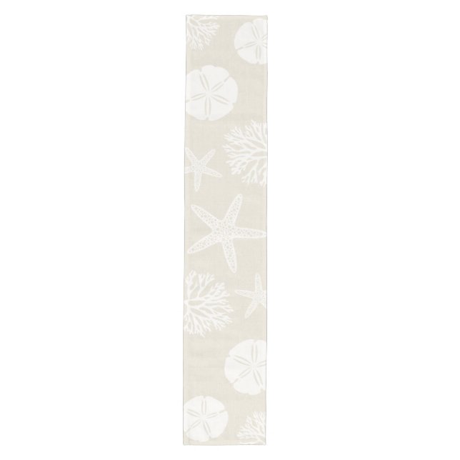 Sea Life Silhouettes Medium Table Runner (Front)