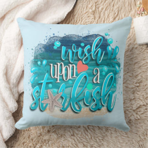 Sea Life Throw Pillow