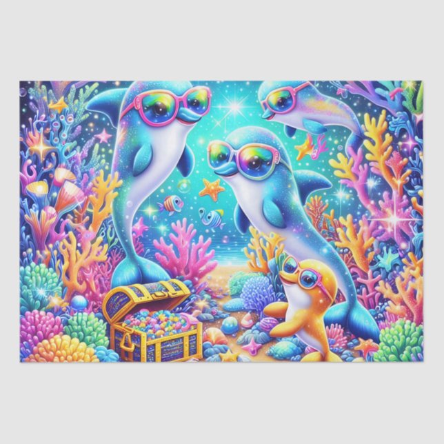 Sea Life Tissue Paper (Front)