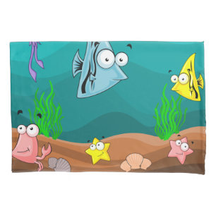 Sea Life Under the Sea Personalized Pillowcase