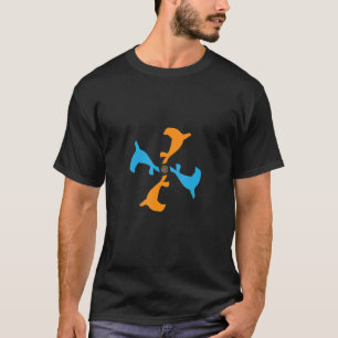 Sea Lion Animal Mandala Pattern T-Shirt