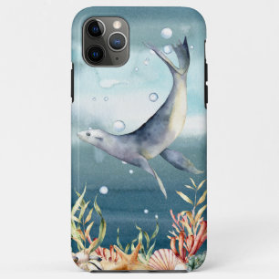 Sea Lion Aquatic Cool Underwater Scene iPhone 11 Pro Max Case