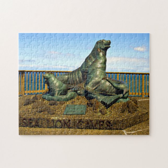 Sea Lion Cave Oregon. Jigsaw Puzzle (Horizontal)
