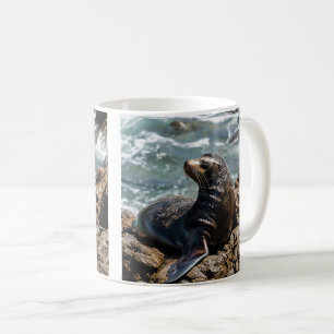 Sea Lion Illustration Coffee Mug
