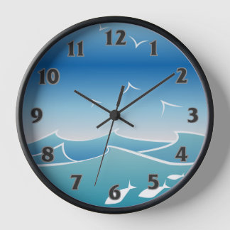 Sea lover clock