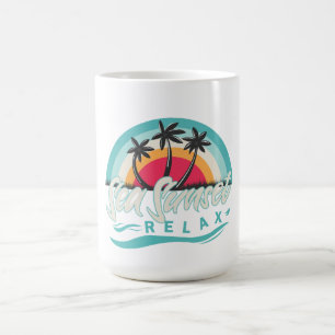 Sea-Lover T-Shirt Design Coffee Mug