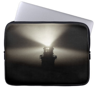 Sea Mist Galleyhead Lighthouse West Cork Ireland Laptop Sleeve