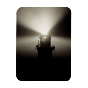 Sea Mist Galleyhead Lighthouse West Cork Ireland Magnet