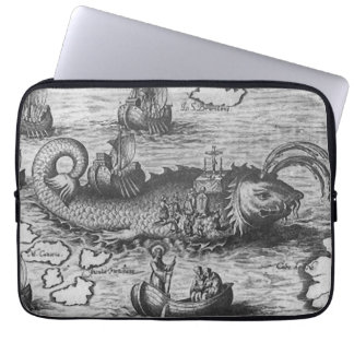 Sea Monster/Creature/Kraken 13" Laptop Sleeve