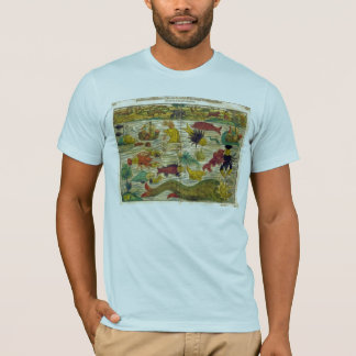 Sea Monster Map T-Shirt
