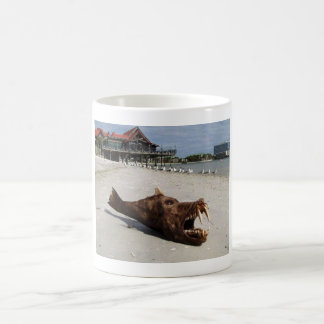 Sea Monster Mug by Juan Cabana