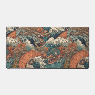 Sea Monsters Desk Mat