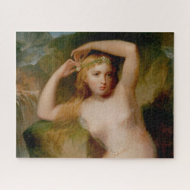 Sea Nymph (by Thomas Sully) Jigsaw Puzzle (Horizontal)