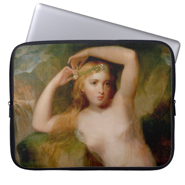Sea Nymph (by Thomas Sully) Laptop Sleeve (Front)