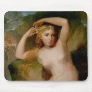 Sea Nymph (by Thomas Sully) Mouse Pad