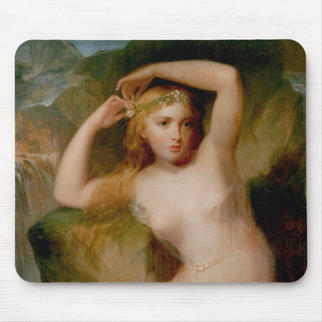 Sea Nymph (by Thomas Sully) Mouse Pad (Front)