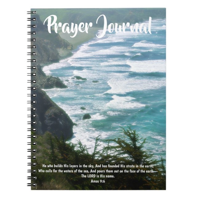Sea Ocean Coast et Mountain Prayer Journal (Devant)