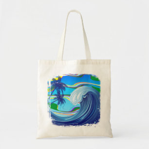 Sea Ocean grand sac fourre-tout d'eau Wave