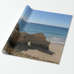sea, ocean, water, nature, landscape, beach, wrapping paper
