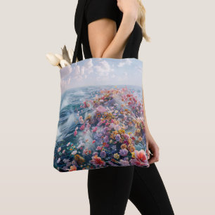 Sea of Azaleas Tote Bag