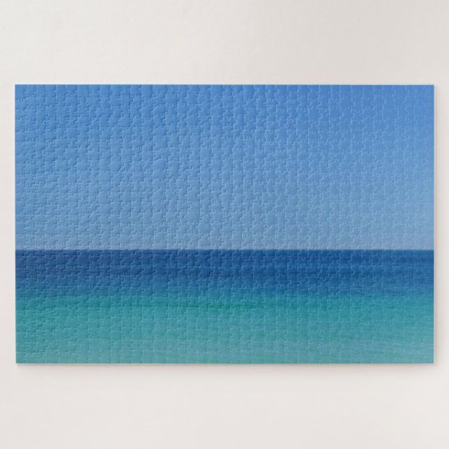 Sea of Blue Jigsaw Puzzle (Horizontal)