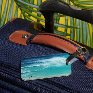 Sea of Cancun Mexico Luggage Tag