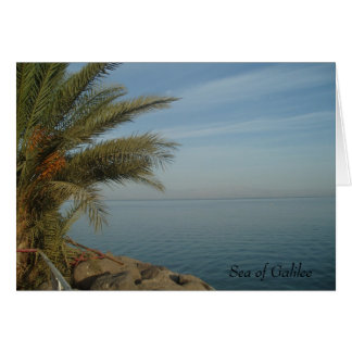 Sea of Galilee Card