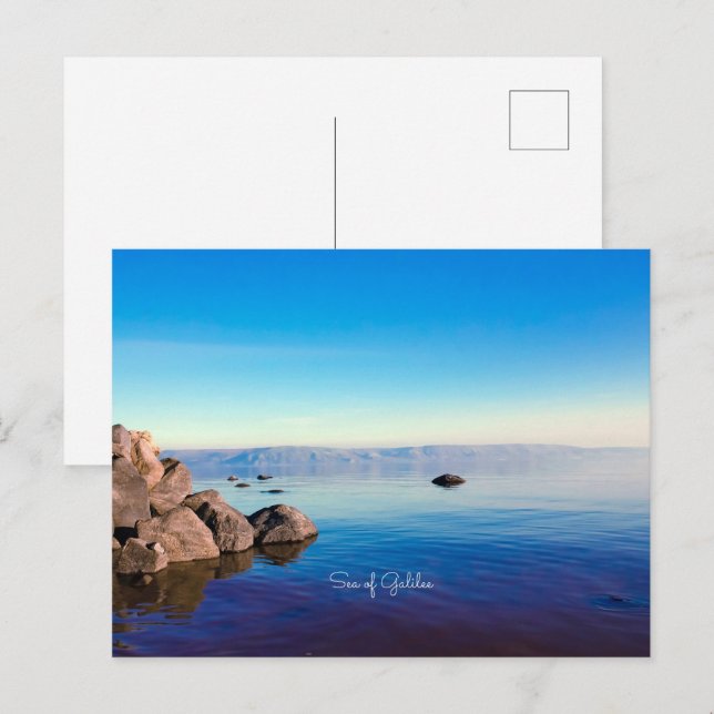 Sea of Galilee Postcard (Front/Back)