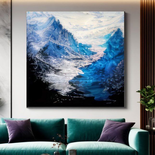 Sea of Ice Canvas Art (Creator Uploaded)