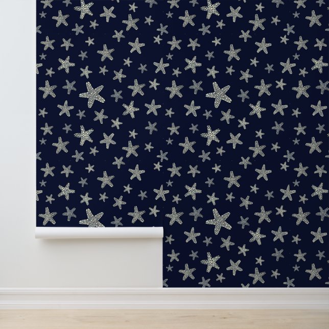 Sea Of Starfish Pattern Wallpaper (Application)